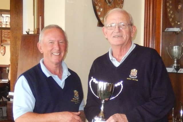 John O'Gaunt GC Seniors Jubilee Trophy winner John Ellary. PNL-170305-145526002