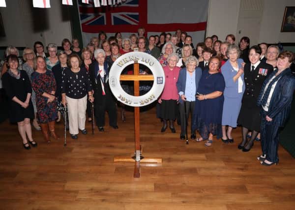 Women who served in the Women's Royal Naval Service (WRNS) met at JITC Chicksands Sergeant's Mess for afternoon tea, to celebrate the centenery of the WRNS.